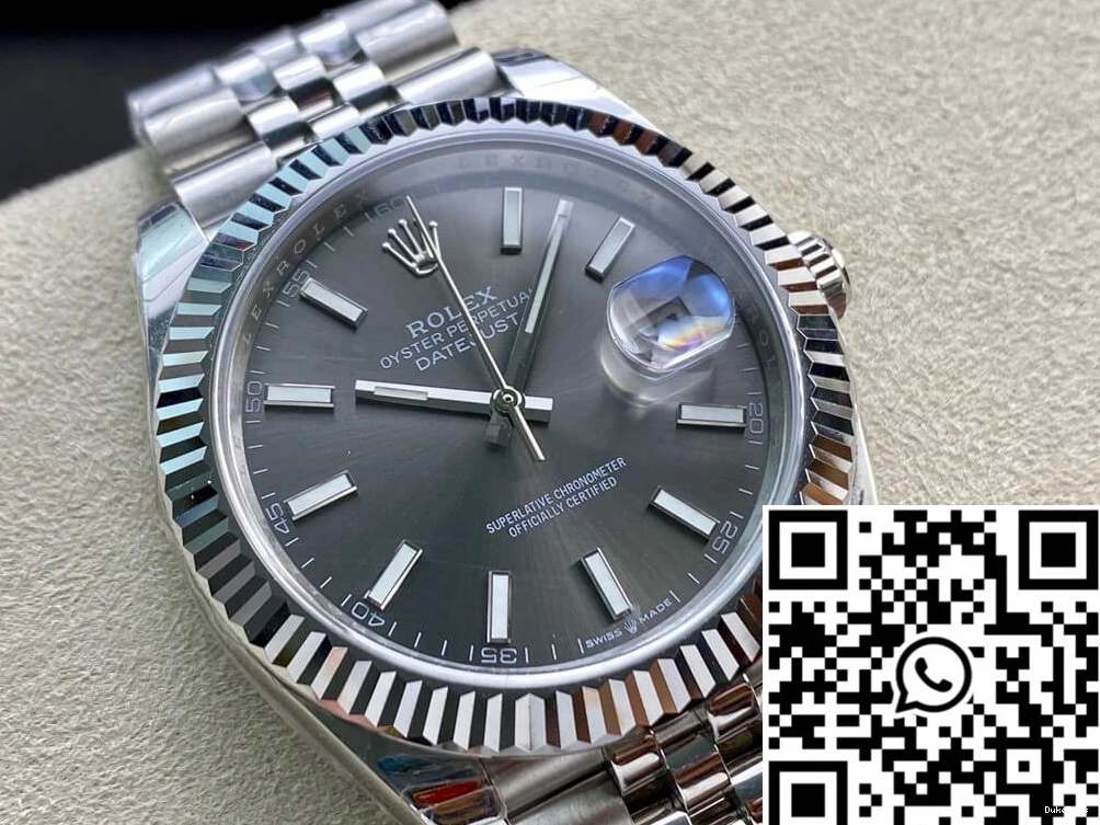 M126334-0014 Dial Rolex EW Factory Datejust Grey 1109